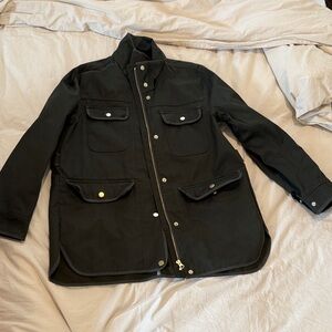 J Crew Women’s green Field Jacket - Classic Utility Style